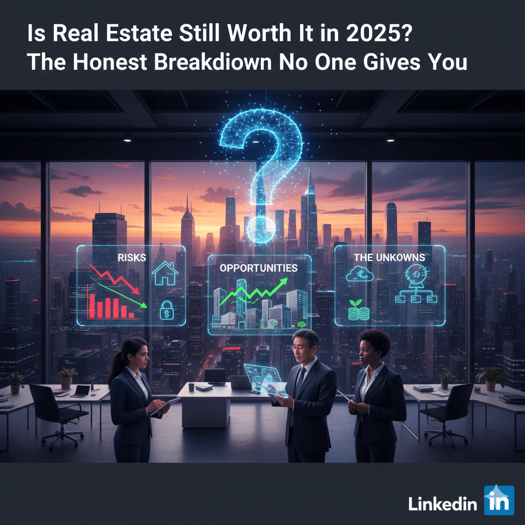 Is Real Estate Still Worth It in 2025? The Honest Breakdown No One Gives You